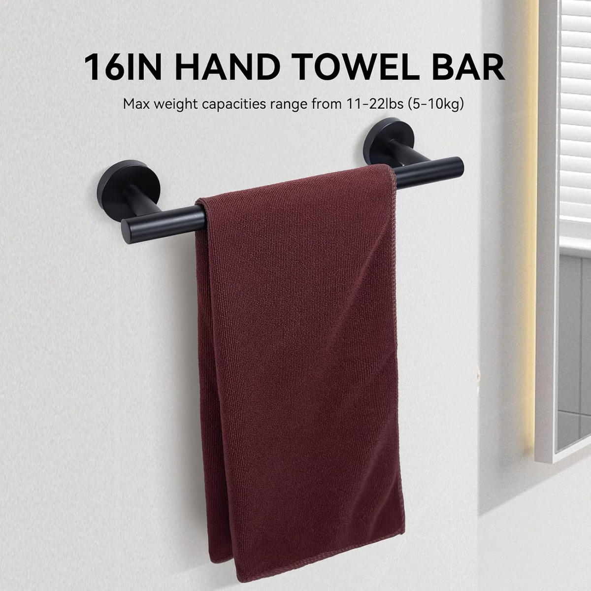 BADEZIMMER-REGAL-SET, schwarz, 42/18/6 cm - Schwarz, Metall (18/6/42cm)