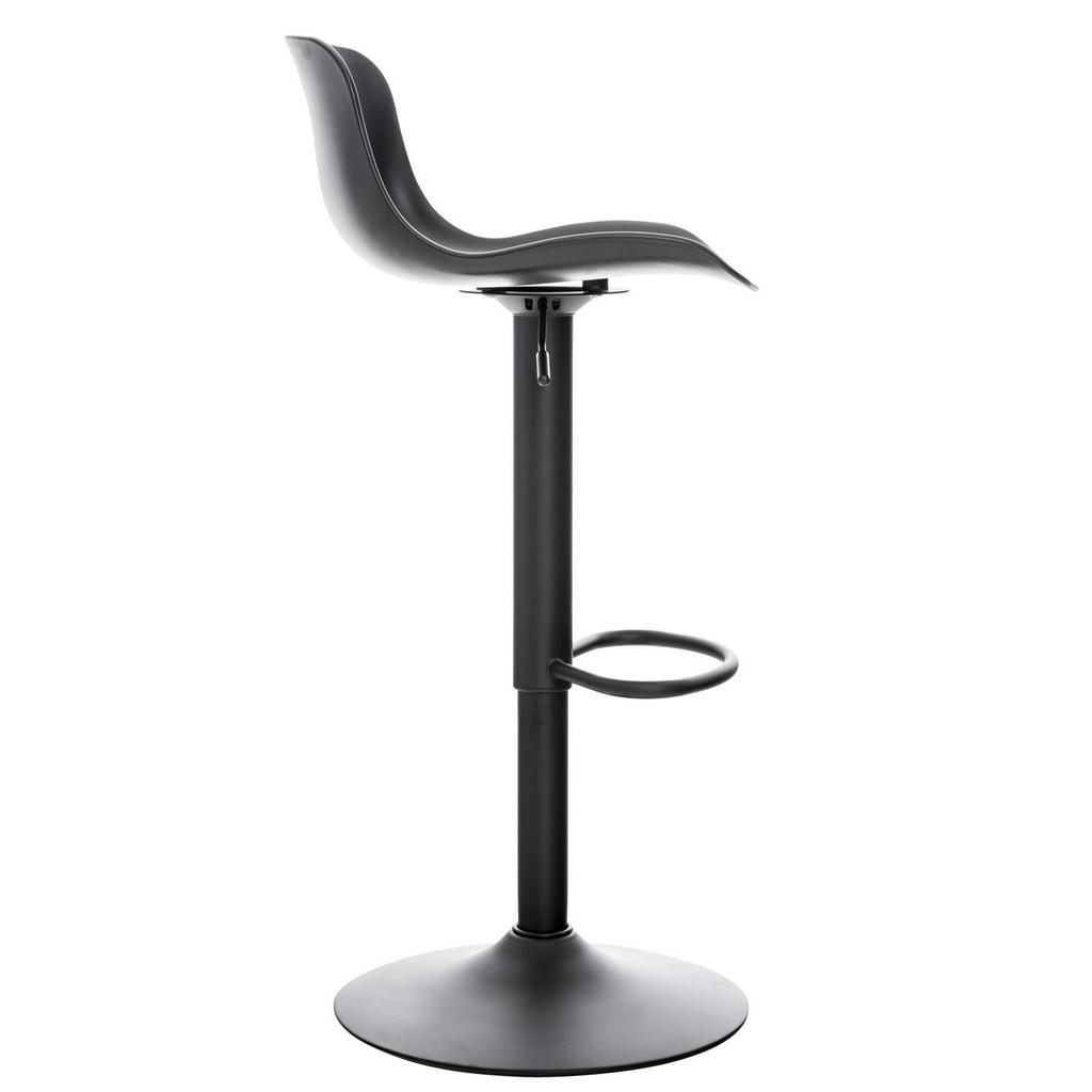 Thumbnail - CLP Barhocker, Schwarz, Kunststoff, 44x81x45 cm, Esszimmer, Barmöbel, Barhocker