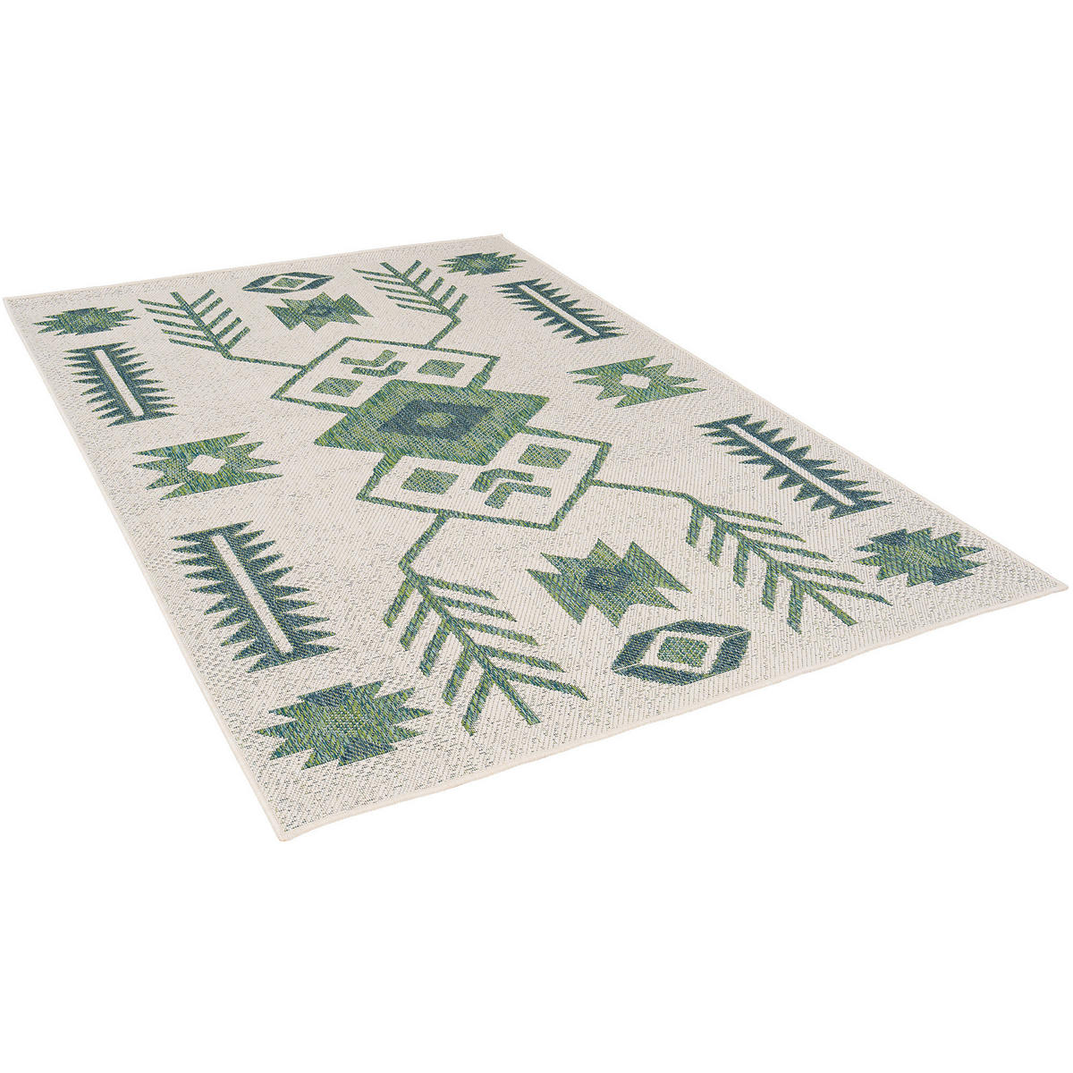 IN- UND OUTDOOR TEPPICH CARPETTO - Creme, Textil (160/235cm) - Pergamon