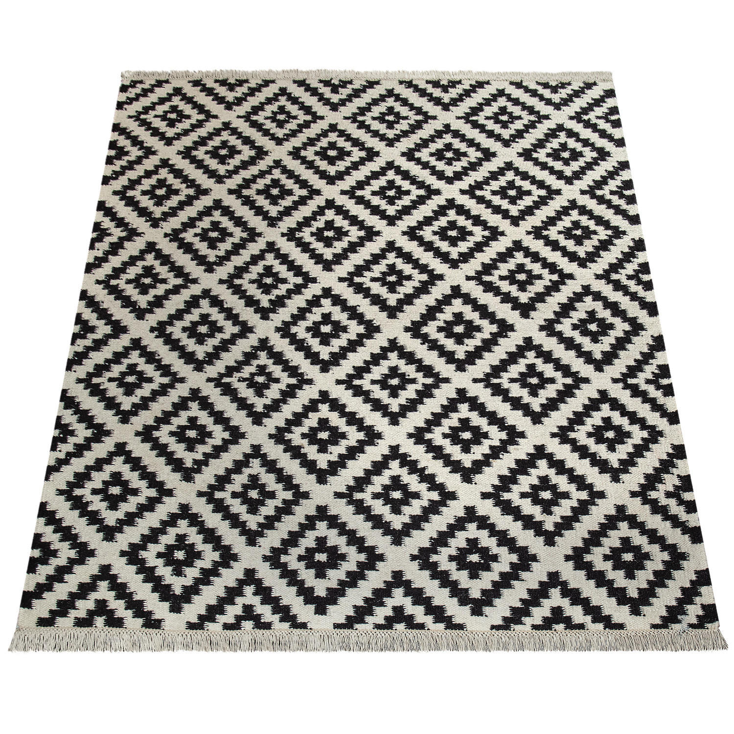 Paco Home Hochflorteppich Mehrfarbig 60x110 cm