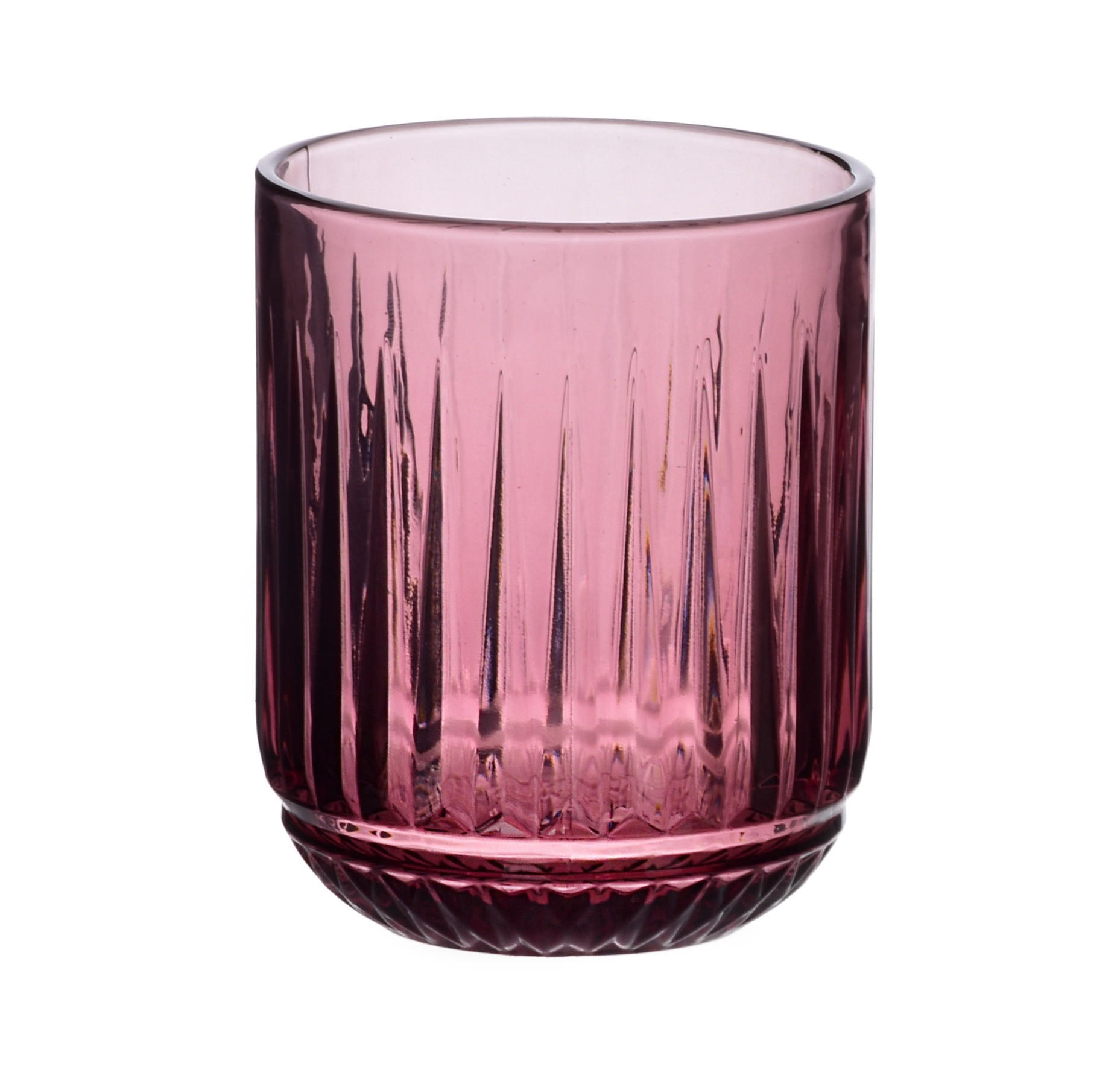GLÄSER Elise 4er Set rosa 7.5/7.5/9 cm Glas - Rosa, Glas - Mondex