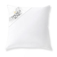 KOPFKISSEN QUEEN "KOMPAKT" 30% Daunen normal - Weiß, Naturmaterialien/Textil (80/80cm) - Daunenkönig