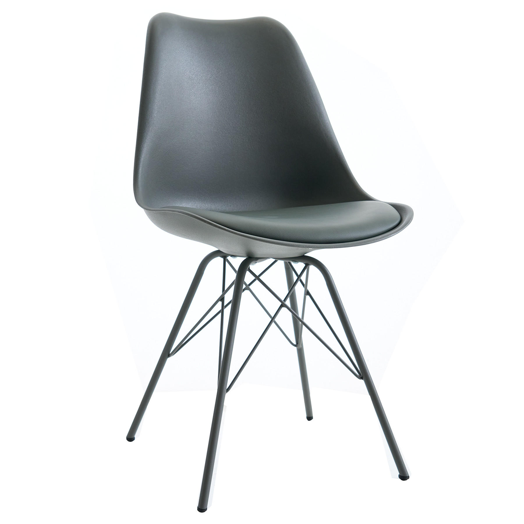 riess-ambiente Stuhl Grau 49x85x54 cm