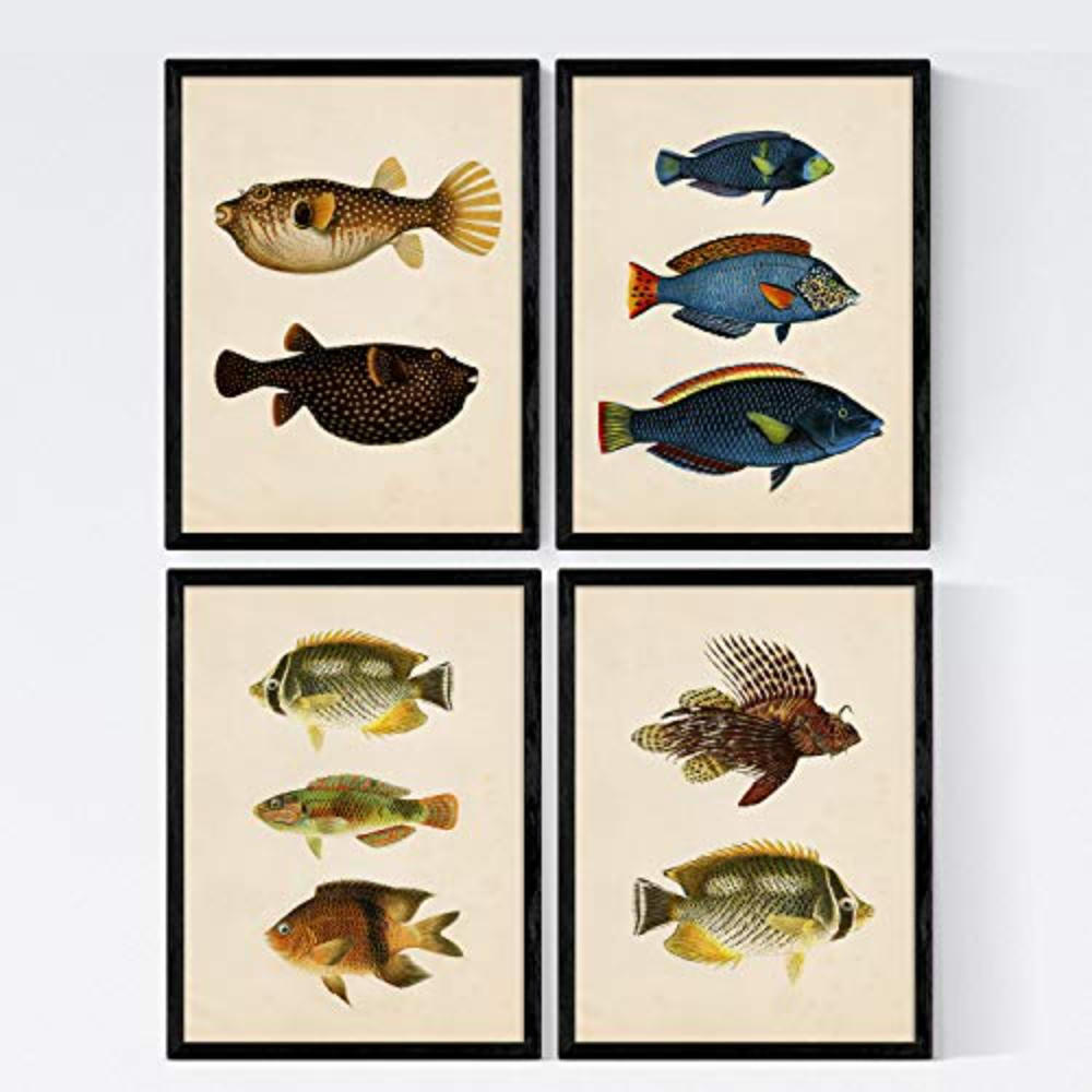 Nacnic Poster Schwarz 29.7x3 cm