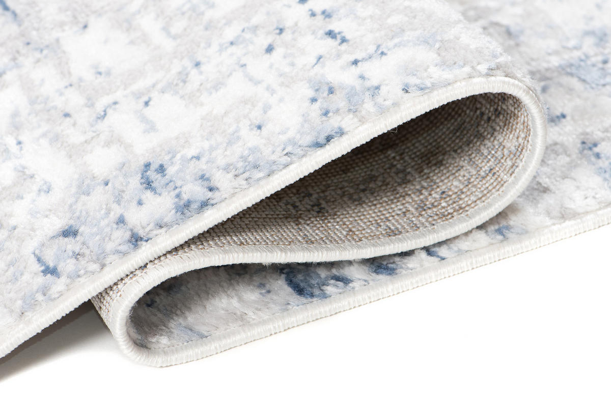 TEPPICH SKY Hellgrau Blau 160/220 cm - Blau/Hellgrau, Textil (160/220cm) - Tapiso