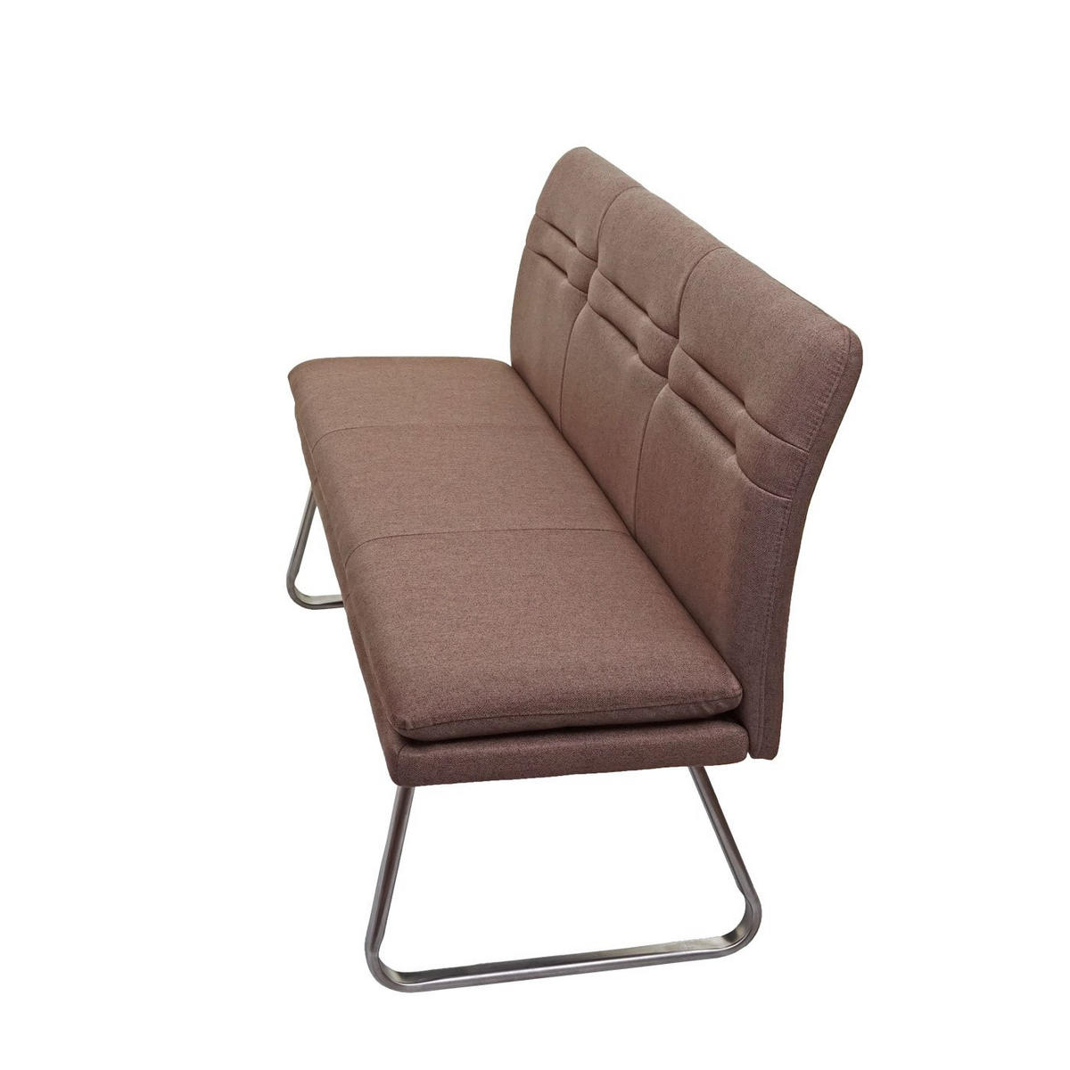 ESSZIMMER-SET Braun 5er-Set - Braun, Textil (160/90/60cm) - MCW