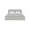 POLSTERBETT Skalo 160x200 cm, Taupe - Taupe, Textil (160/200cm) - Fedve