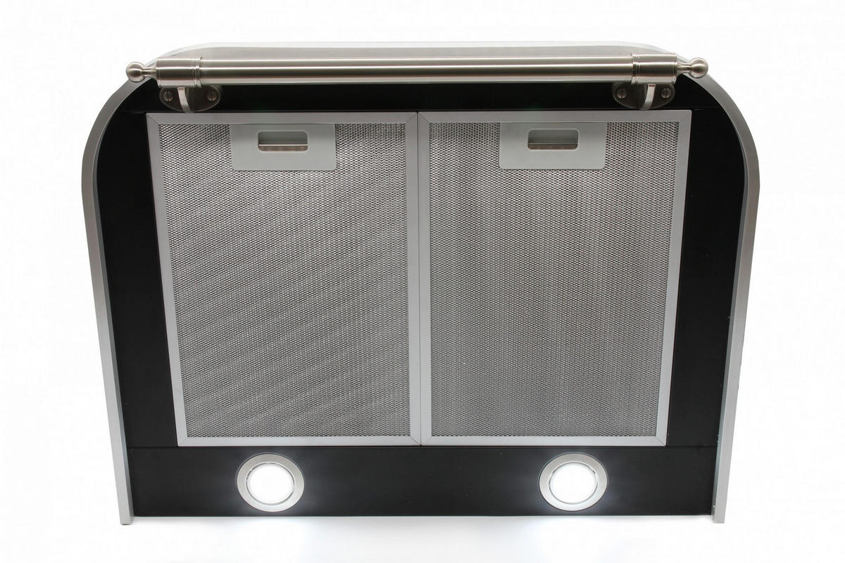 WANDHAUBE A 6315 Em Sil Eco Anthrazit 60 cm - Schwarz, Metall (60/86.5/48cm) - Kaiser Küchengeräte