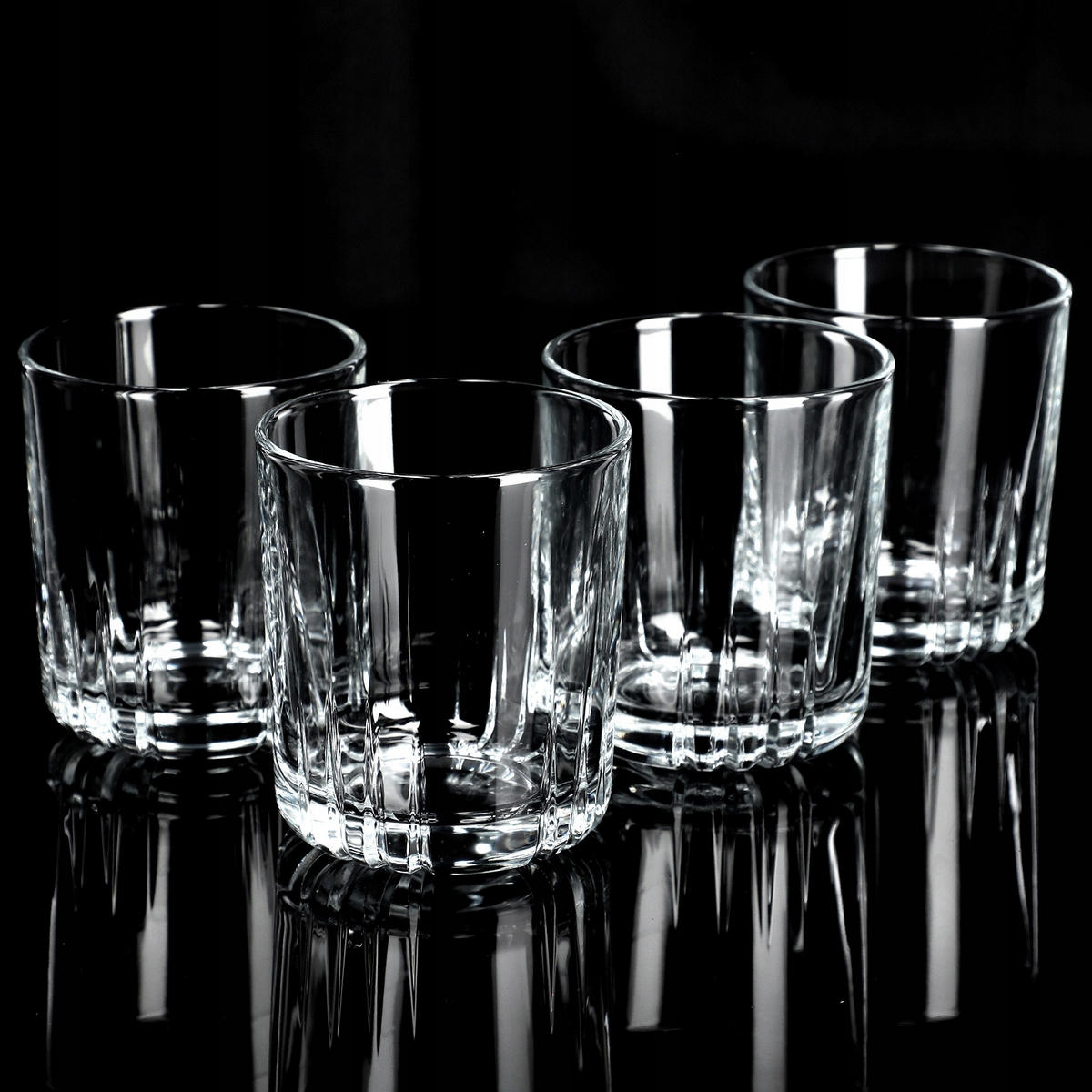 KADAX Gläser 280 ml Set mit 6 Gläsern für Whiskysaft - Transparent, Glas (0.28L) - KADAX