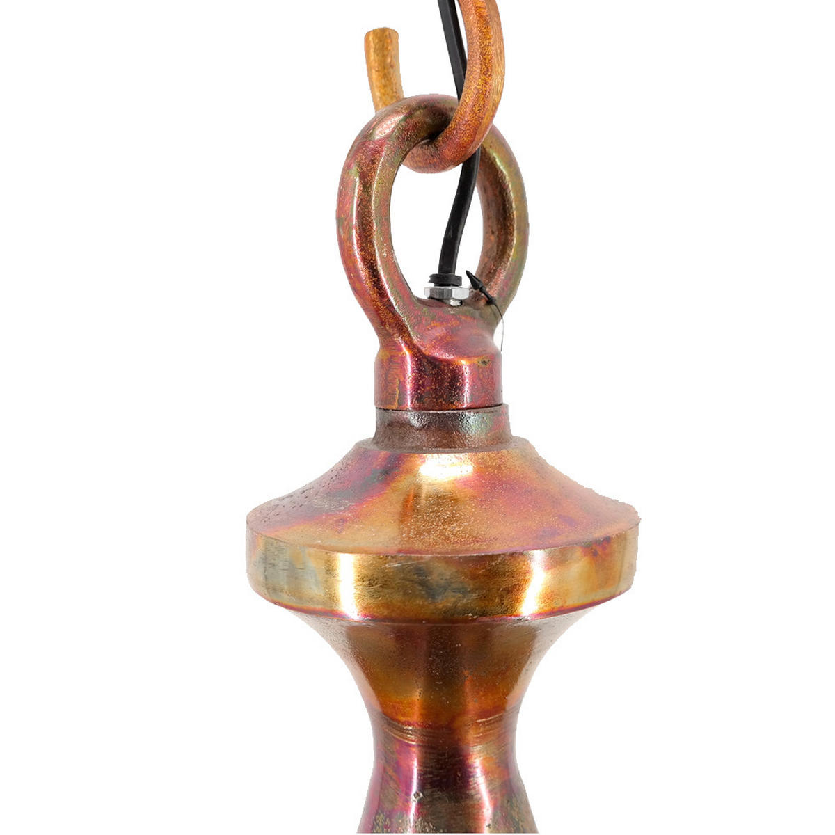 HÄNGELEUCHTE Ø46x42 cm, Aluminium, Kupfer - Kupferfarben, Metall (46/46/42cm) - PTMD Collection
