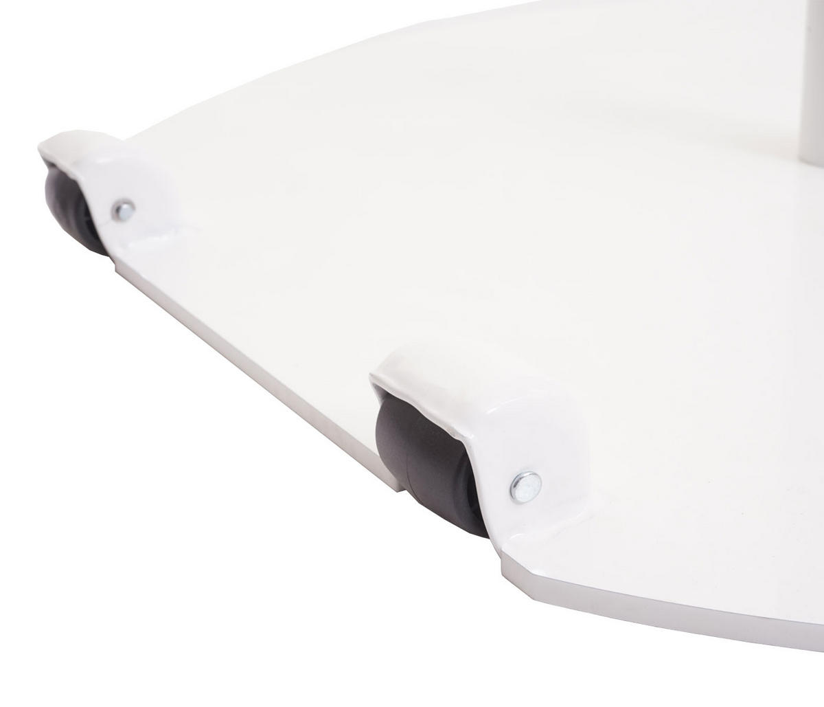 SONNENSCHIRMSTÄNDER ROLLBAR Weiß - Weiß, Metall (69/69cm) - MCW