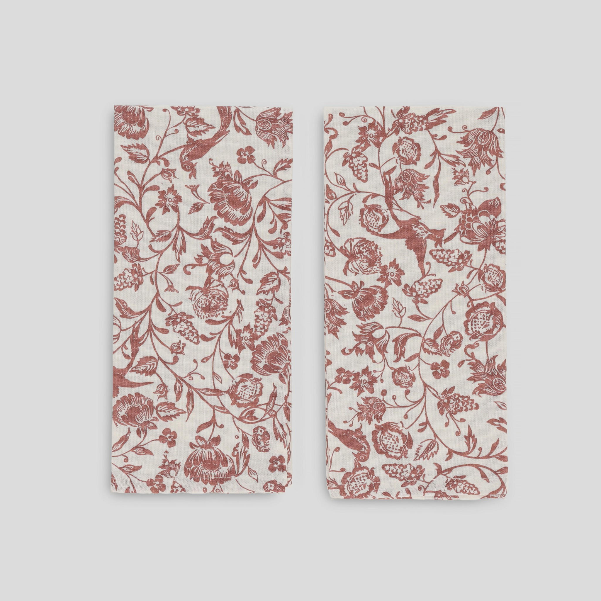 KÜCHENHANDTUCH-SET Fylla (2er-Set) - Dunkelrosa, Textil (40/60cm) - home&you