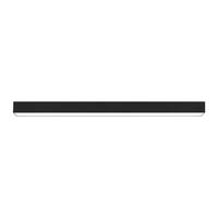 LED-DECKENLEUCHTE Werner 107/4/6 cm - Schwarz, Metall (107/4/6cm) - Nettlife