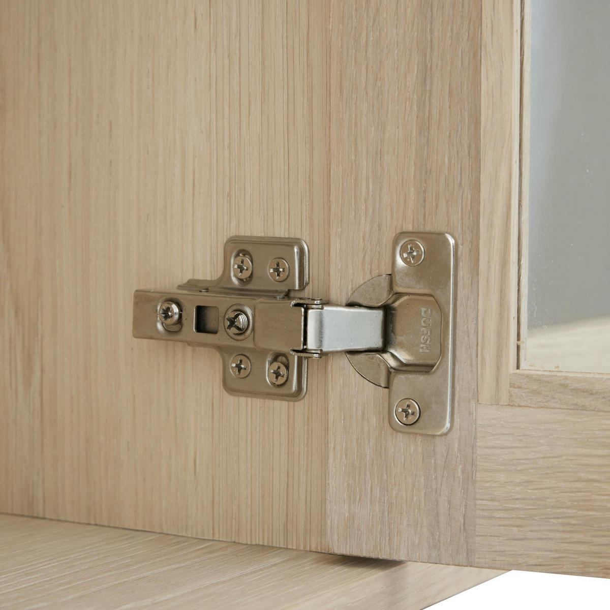 HÄNGEVITRINE Eiche bianco - Eiche Bianco/Eichefarben, Holzwerkstoff (213/60/37cm) - Furnhouse