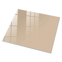 GLASPLATTE 80x60 cm – Beige-Orange - Violett, Glas (0.4/80/60cm) - ArtPrintCave
