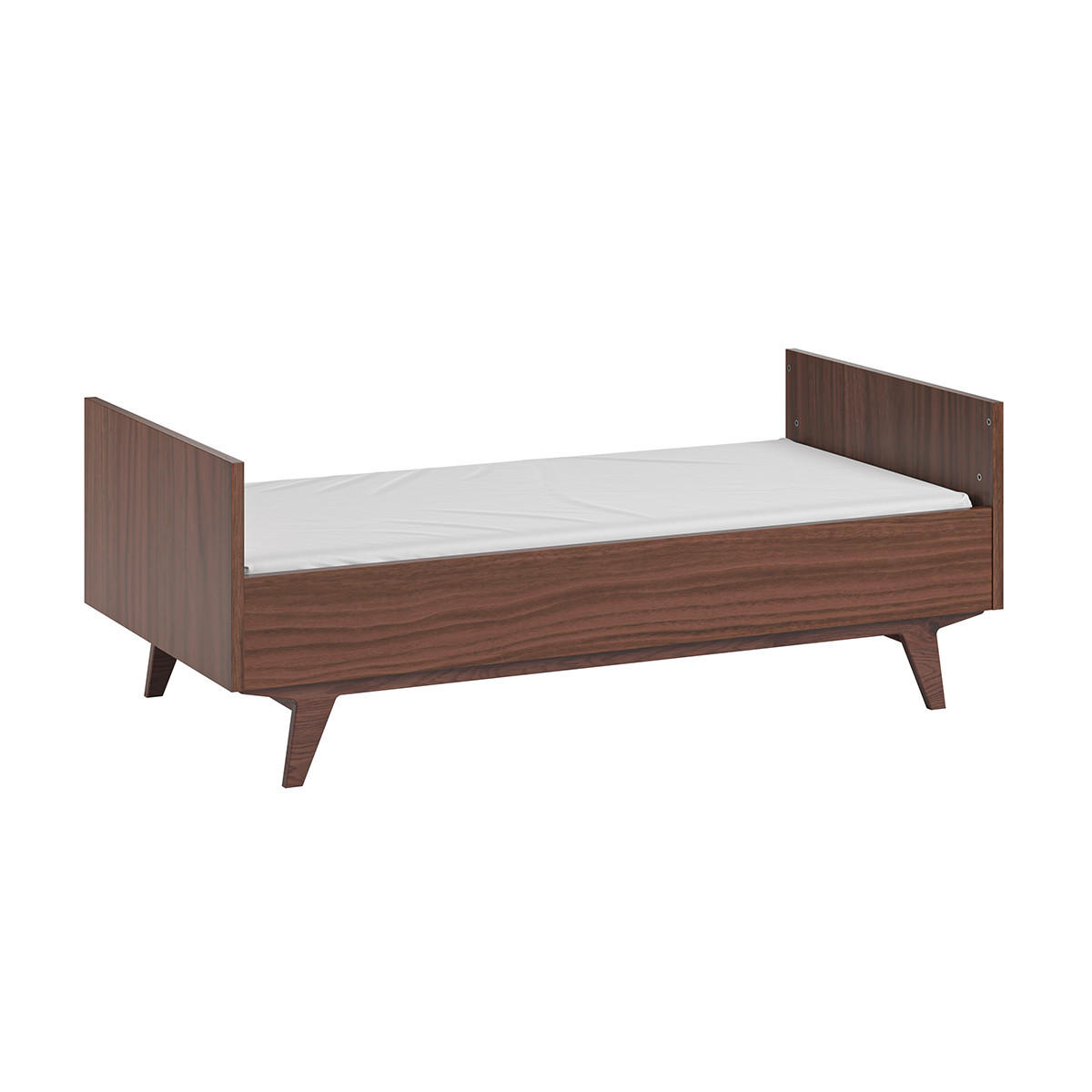 BABYZIMMER 3-teilig Mid Holz - Braun, Holzwerkstoff (144/90/75cm) - Petits-meubles