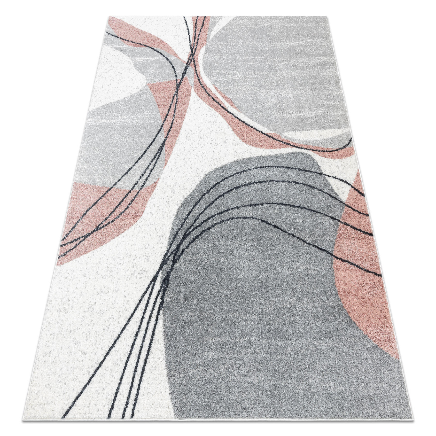 TEPPICH Fusion 120/170 cm - Weiß, Textil (120/170cm) - rugsX