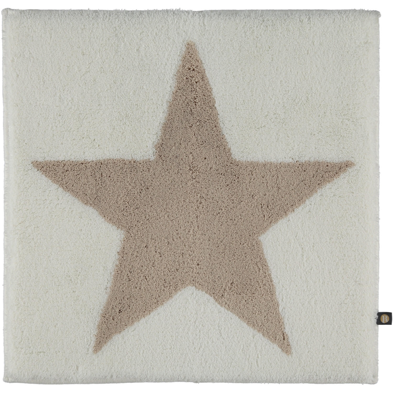 BADTEPPICHE STAR WEISS-STONE - 1340 - Beige, Textil (60/60cm) - Rhomtuft