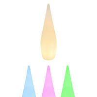 LED AUSSENLEUCHTE VASCON Weiß - Weiß, Kunststoff (24/24/80cm) - Globo Lighting