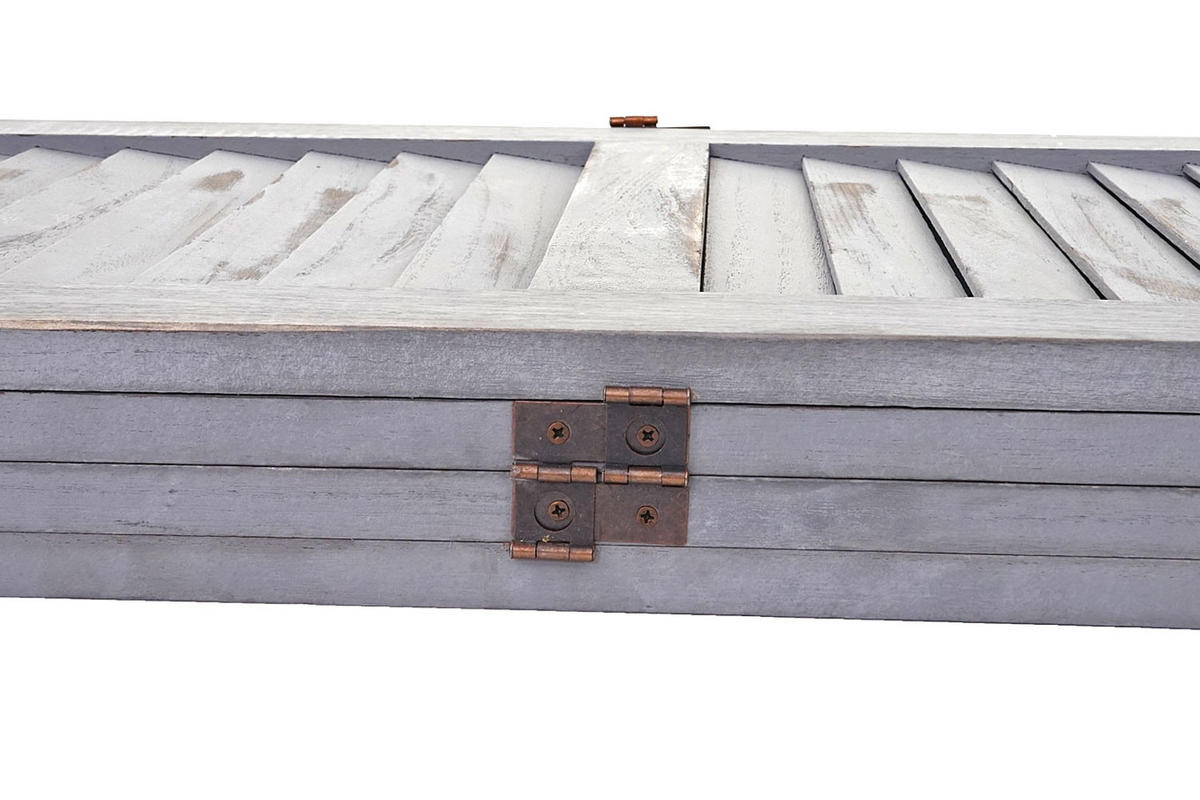 PARAVENT Grau - Grau, Holz (162/170/2cm) - MCW