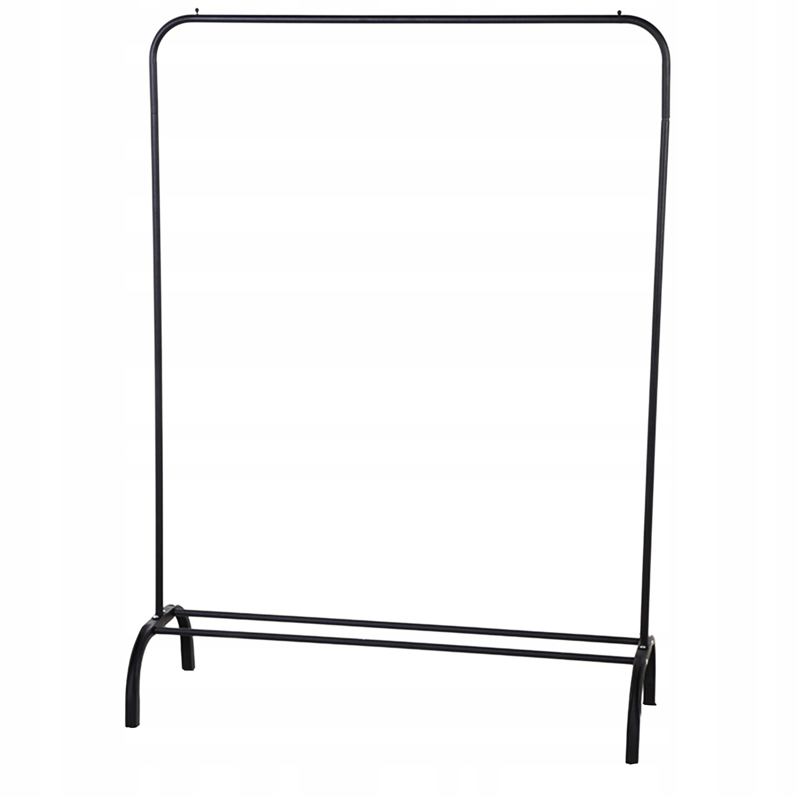KLEIDERSTÄNDER - Schwarz, Metall (110/149/40.5cm) - KRUMAD