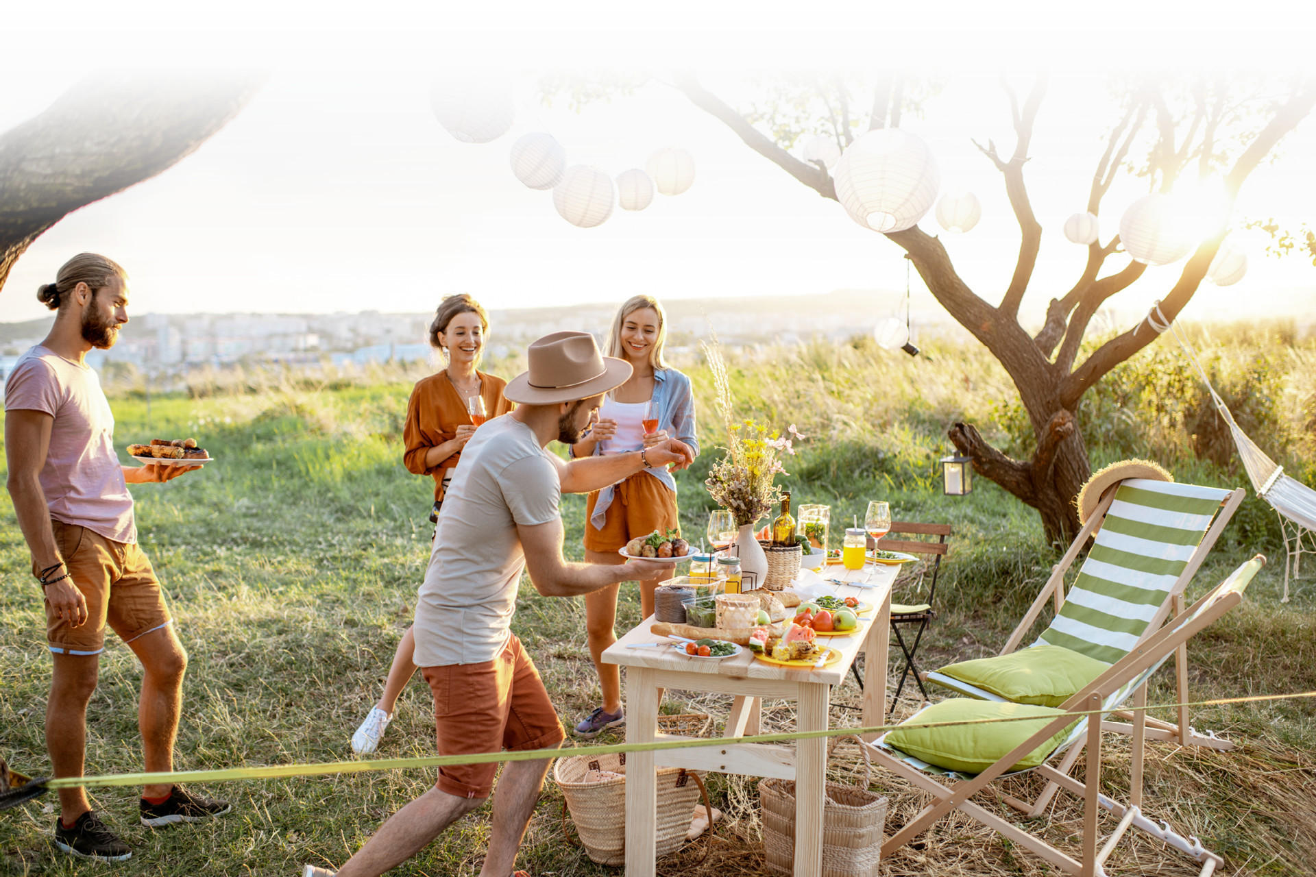 Gardenparty inspirace