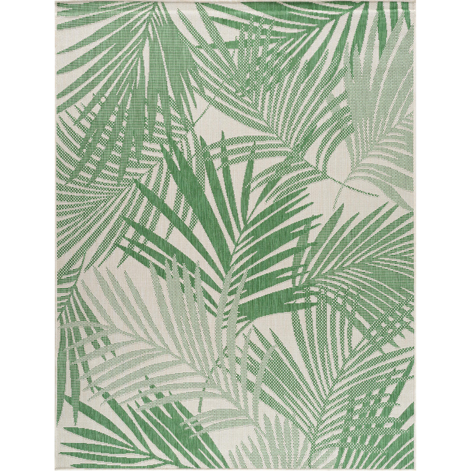 OUTDOORTEPPICH 120x170 cm Grün - Grün, Kunststoff/Textil (120/170cm) - LIVABLISS