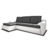 ECKSOFA Santi, Seite: Links - Weiß/Grau, Holz/Textil (226/152cm) - Sofnet