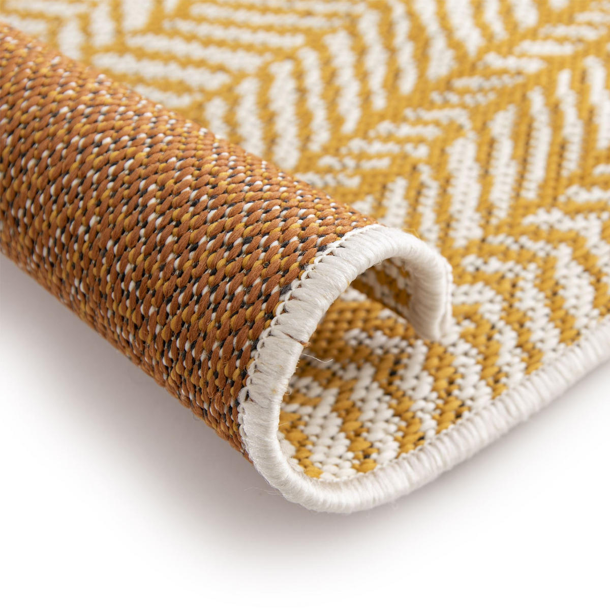 OUTDOORTEPPICH 120/170 cm Jordis - Gelb, Textil (120/170cm) - Steffensmeier