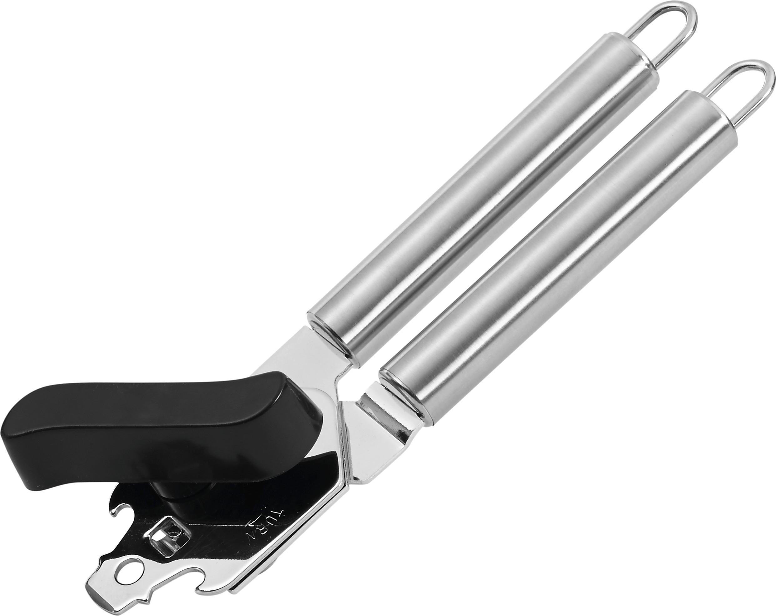 DOSENÖFFNER Dani aus Edelstahl - Schwarz, Metall (20.5cm) - Modern Living