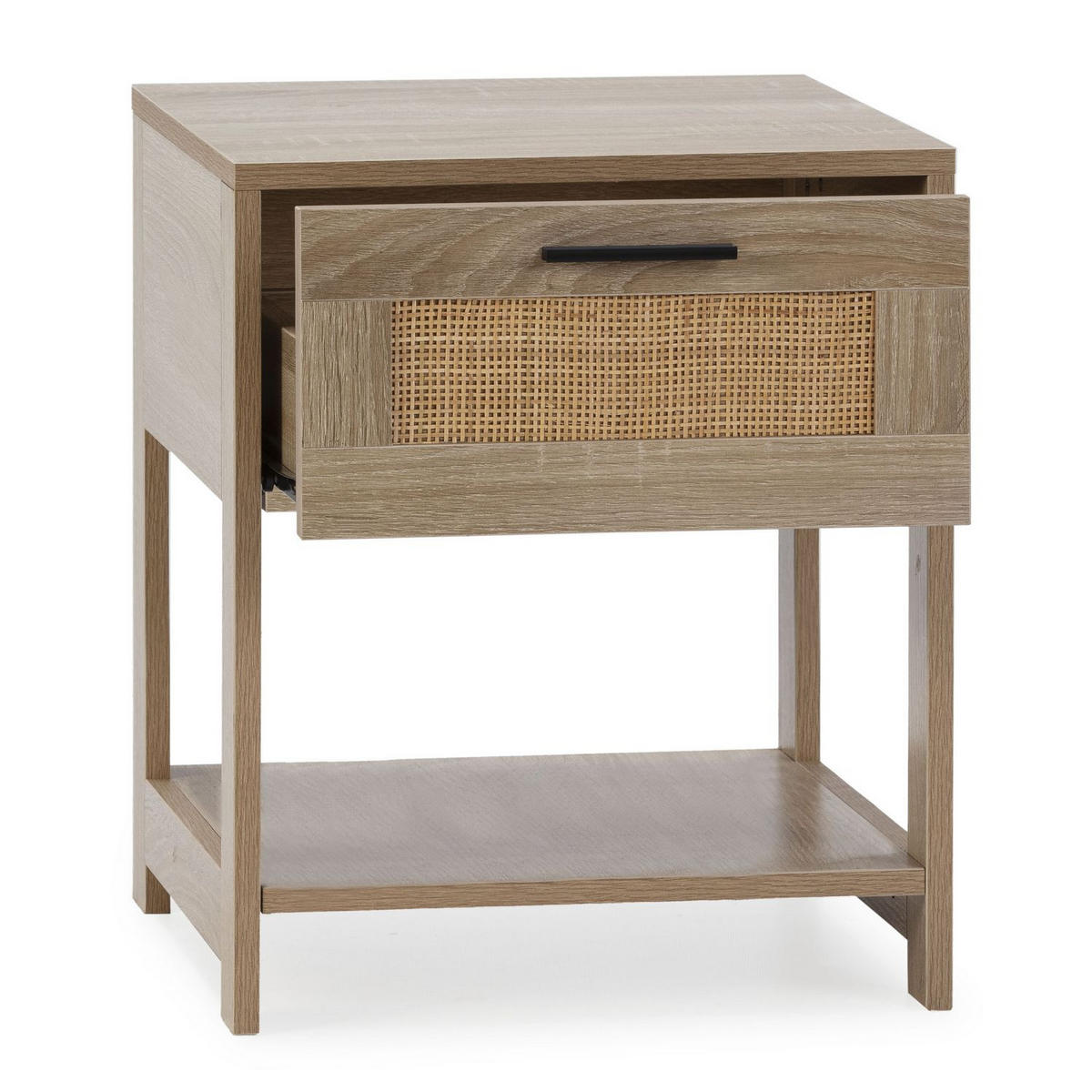 NACHTTISCH Dalia 1 Schublade - Eichefarben, Holz/Holzwerkstoff (40/48/40cm) - VS Venta-stock
