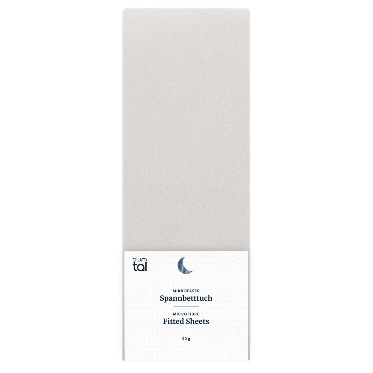 SPANNBETTLAKEN 120/200/30 cm Hellgrau - Hellgrau, Textil (120/200cm) - Blumtal