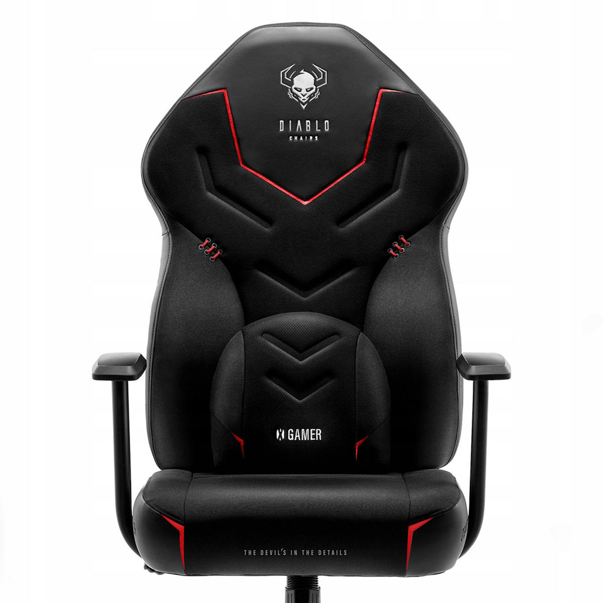 GAMINGSTUHL X-GAMER - Schwarz, Metall (68/118/56cm) - Diablo Chairs