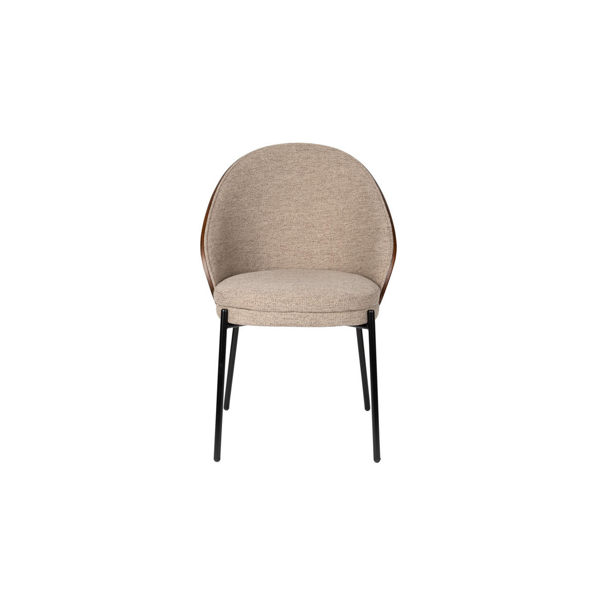 ESSZIMMERSTUHL Rodin Beige - 2 er Set - Beige/Grau, Textil (54.2/79/53.5cm) - Dutchbone