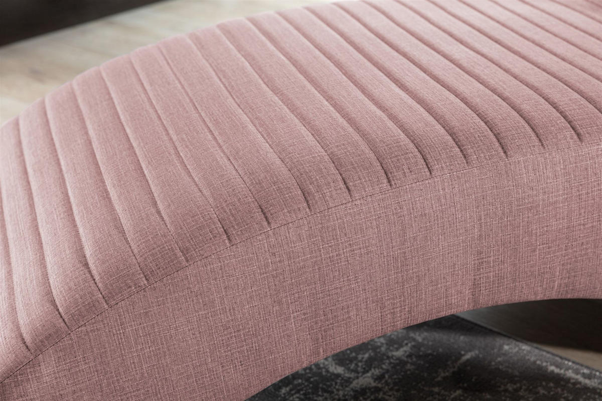 RELAXLIEGE Abramo In Lisbon - Rosa, Holzwerkstoff/Textil (73/80/170cm) - Fun Möbel