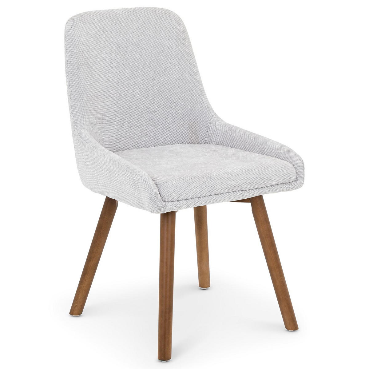 ESSZIMMERSTÜHLE PIPPA 2er-Set grau - Grau, Textil (82/42/58cm) - IDIMEX