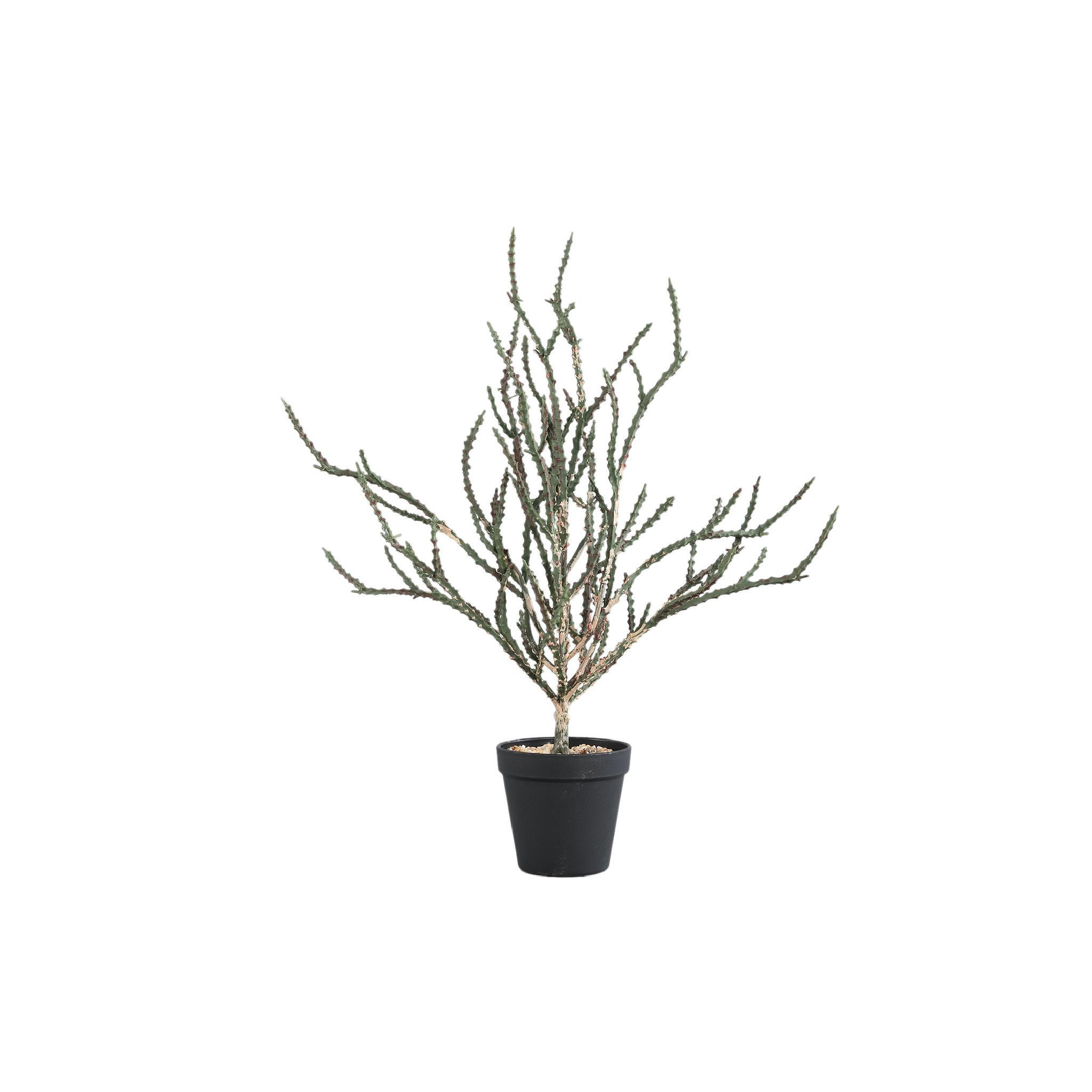 KUNSTBLATT Leaves Grün 37/46/50cm - Grün, Kunststoff (46/50/37cm) - PTMD Collection