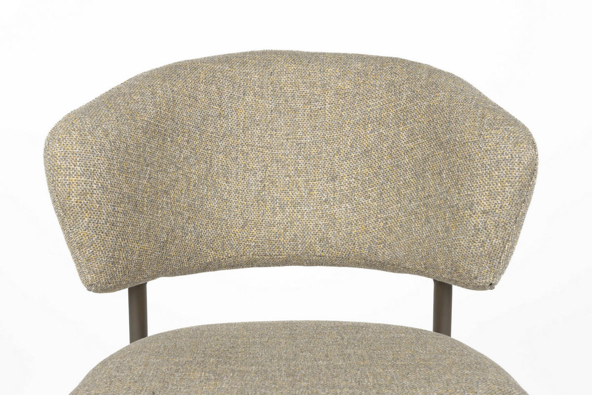 ESSZIMMERSTUHL Jasmine - Grün - 63/50/85 cm - 2er-Set - Grün, Textil (50/85/63cm) - Novel
