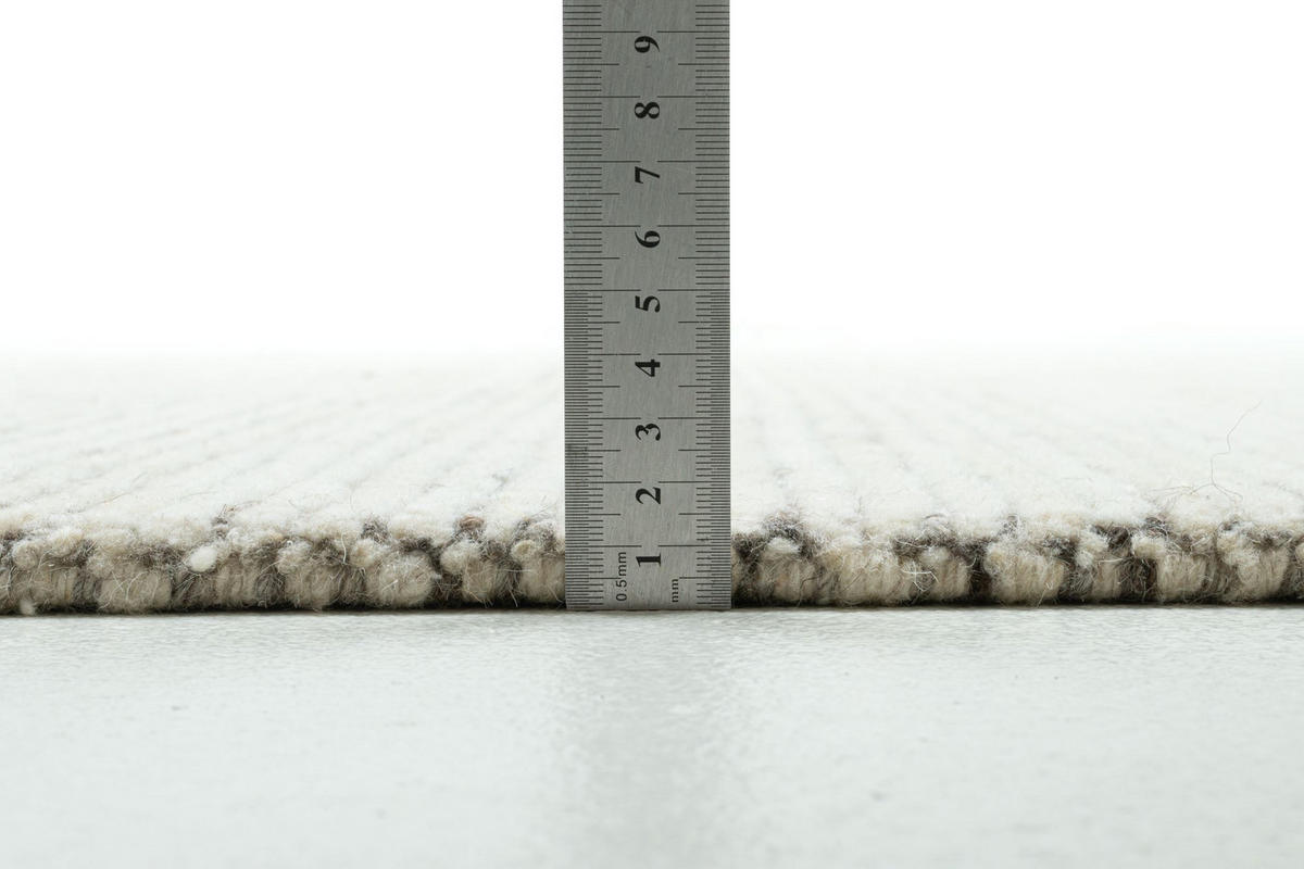 WOLLTEPPICH Uwe Düne 90x160 cm - Creme, Textil (90/160cm) - Sansibar SYLT