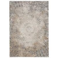 DESIGNER TEPPICH MODERNE ORIENT VINTAGE KLASSIK - Taupe, Textil (140/200cm) - Pergamon
