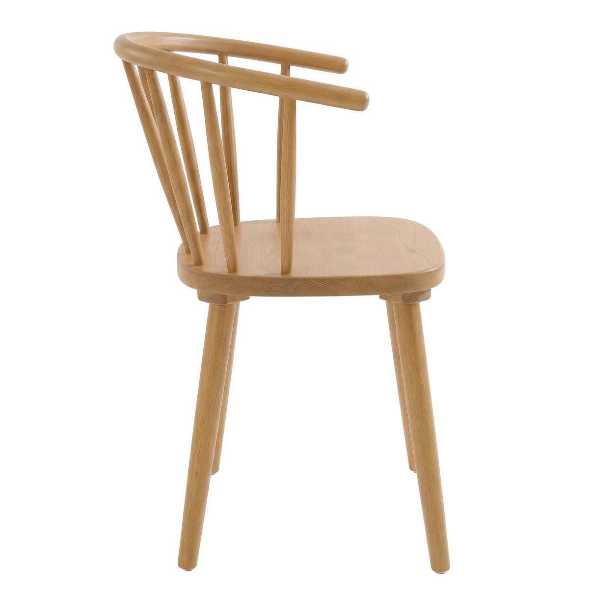 STÜHLE 2-tlg., Beigefarbe - Beige, Holz (44/76/42cm) - Oviala
