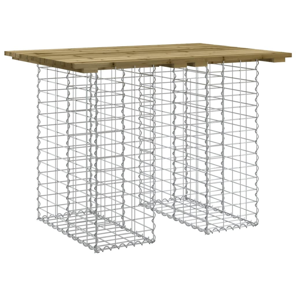 furnicato Gartenbank Kiefer 100x72x70 cm