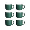 KAFFEETASSEN Jasper Grün 240 ml 6er Set - Grün, Keramik (0.24L) - Ritzenhoff Breker