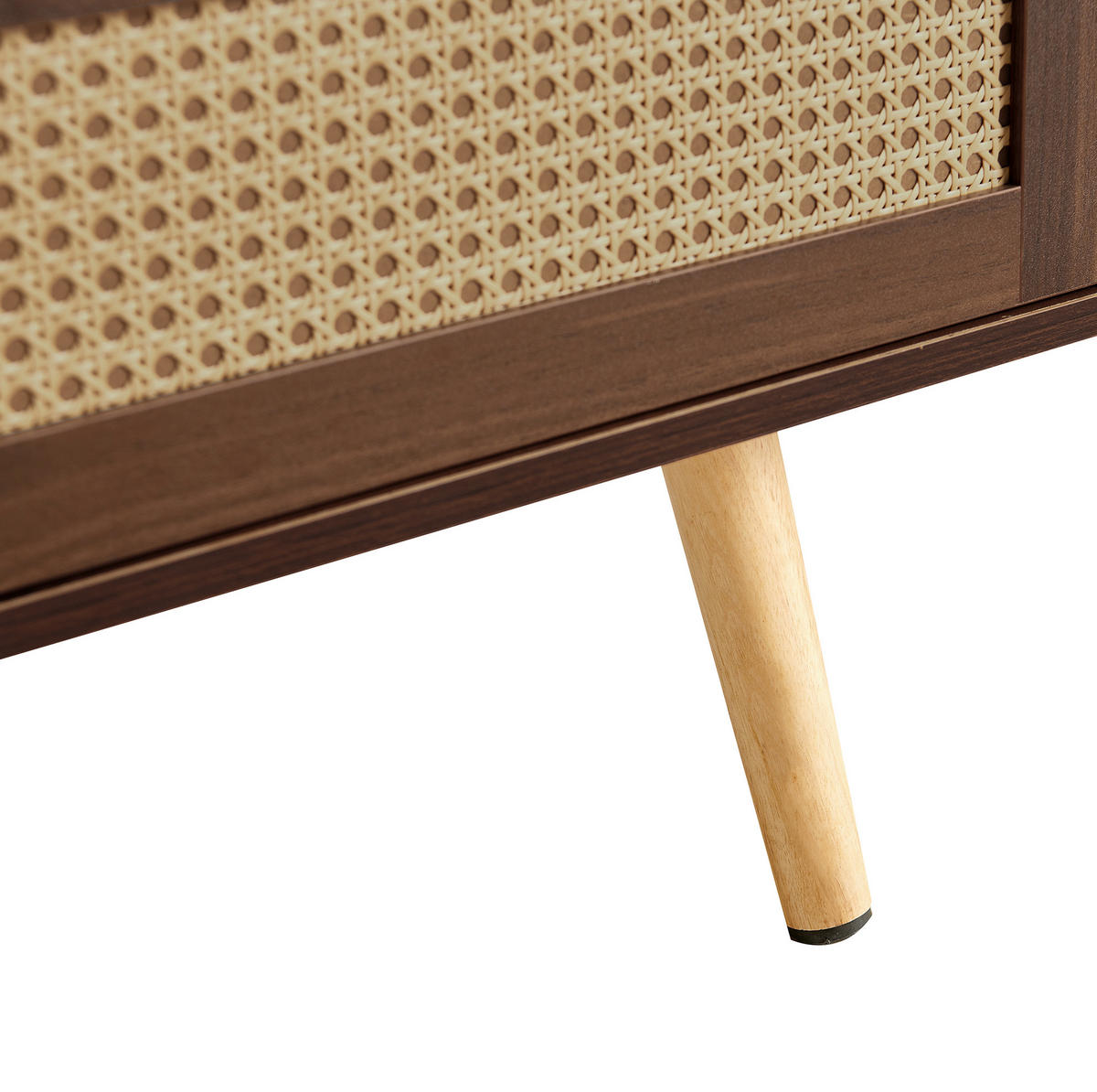 COUCHTISCH 105/55/40 cm braun aus MDF mit Schiebetür - Braun, Holzwerkstoff (105/55/40cm) - OKMYHOME