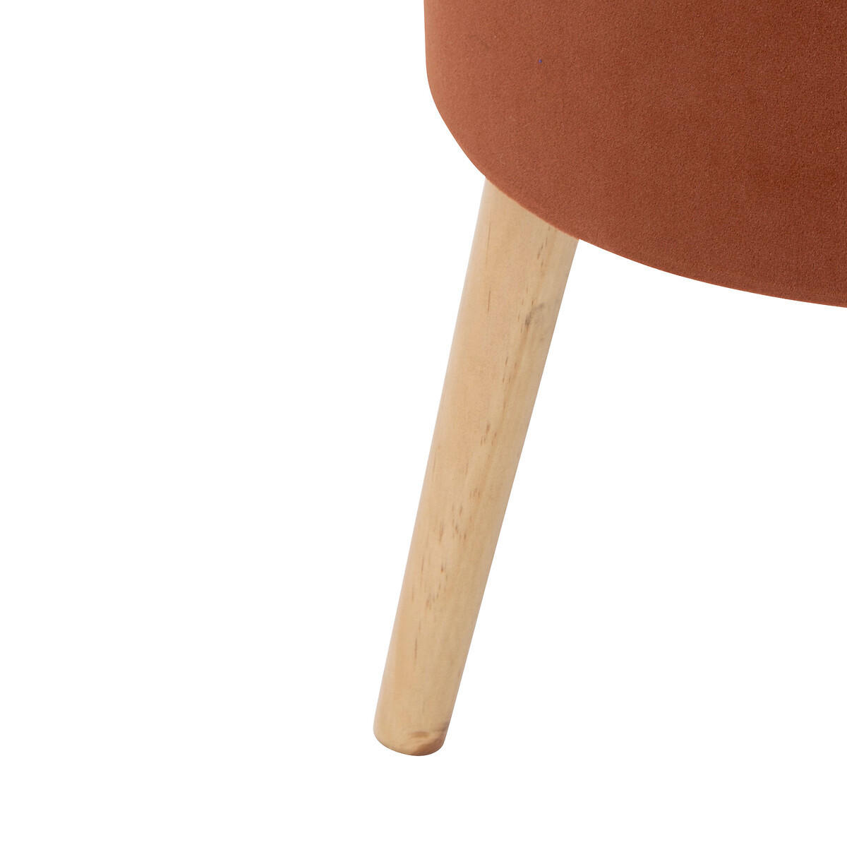 SAMTHOCKER mit Stauraum Tess 36/36/34 cm - Kupferfarben, Textil (36/34/36cm) - Atmosphera Createur d´interieur