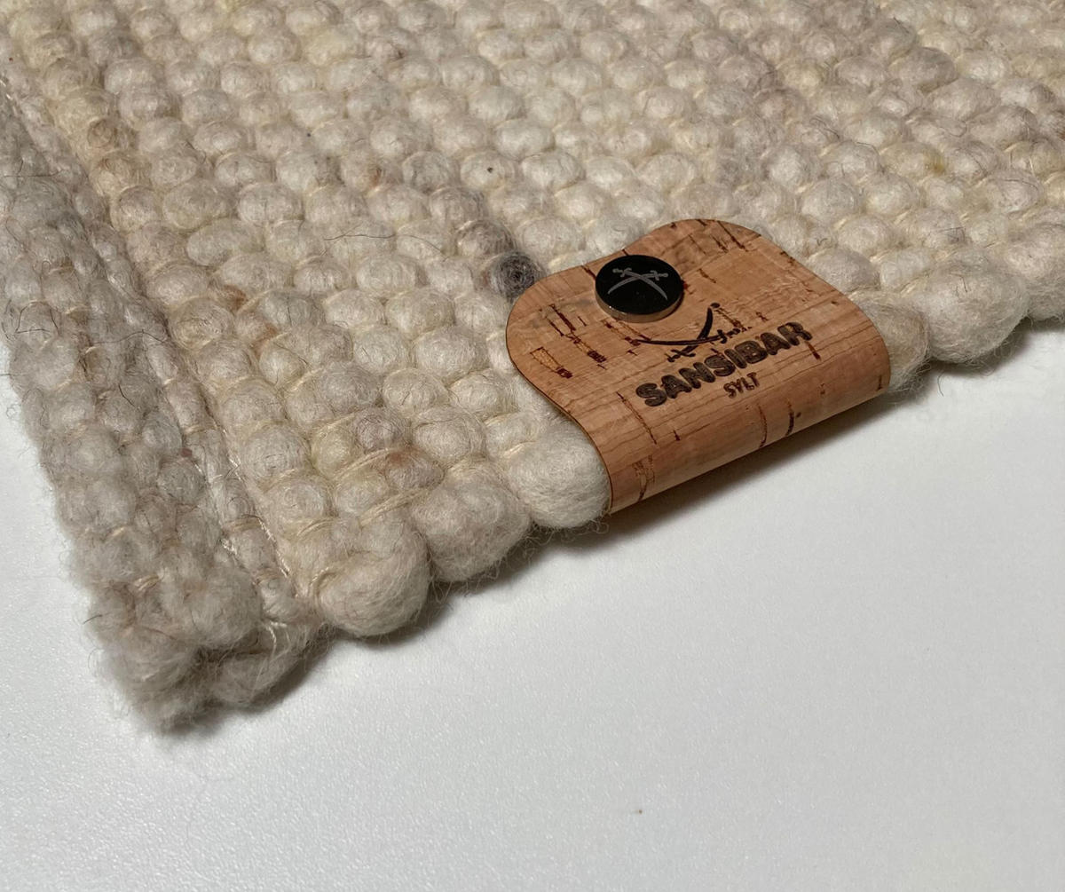 WEBTEPPICH Hörnum 190x250 cm - Naturfarben, Textil (190/250cm) - Sansibar SYLT