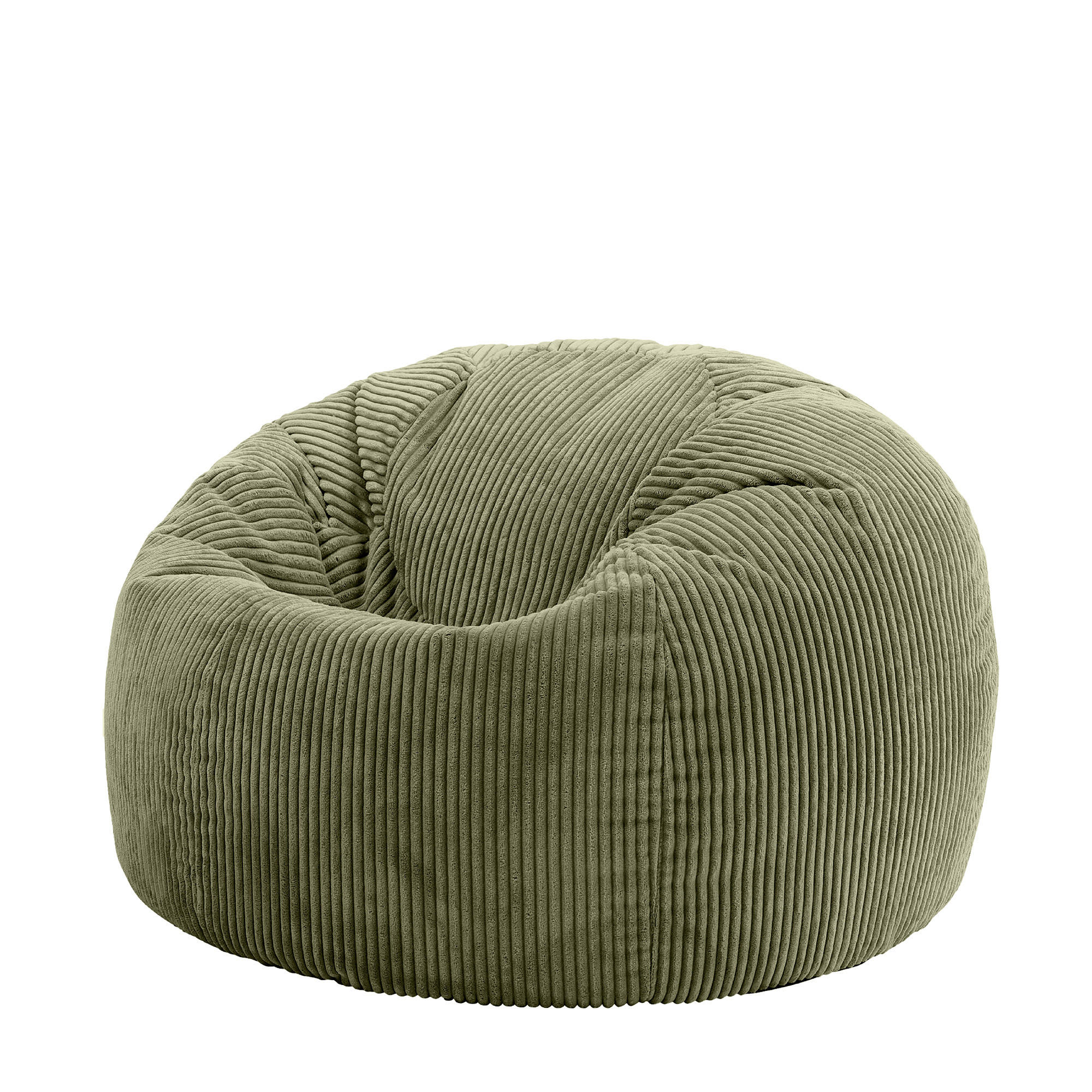 SITZSACK Klassisch , Cord - Salbeigrün, Textil (85/50/85cm) - icon