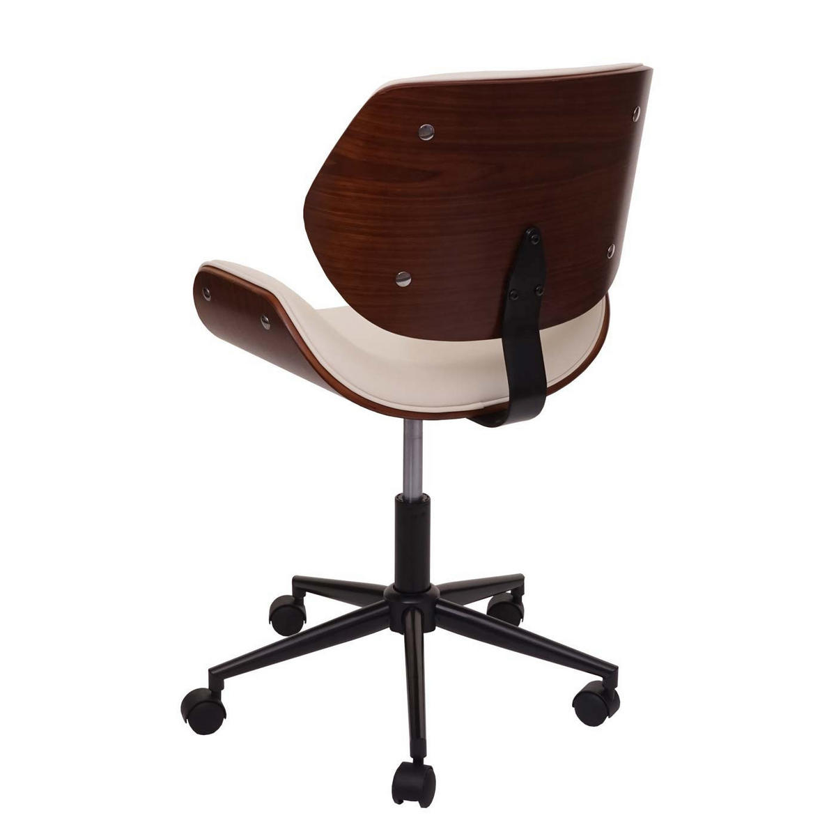 BÜROSTUHL Cremeweiß - Weiß, Textil (57/90/57cm) - MCW