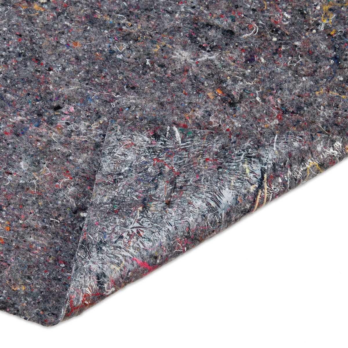 MALERVLIES Grau selbstklebend 1x50 m - Grau, Kunststoff/Textil - Relaxdays