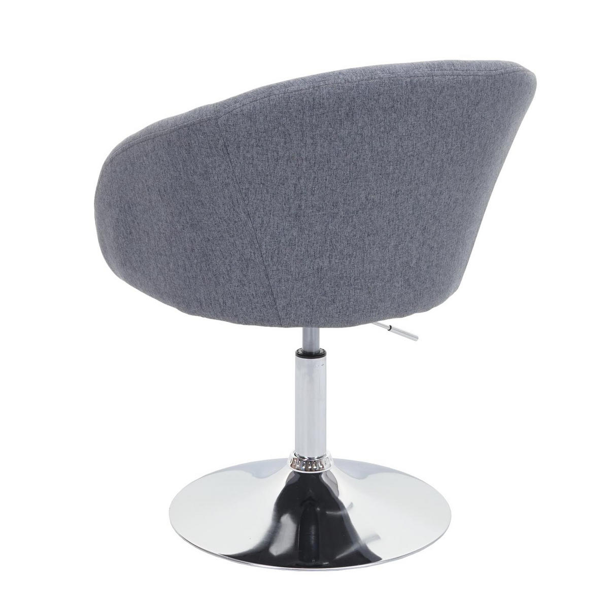 ESSZIMMERSTUHL Grau - Grau, Textil (59/90/60cm) - MCW